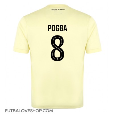 Dres AS Monaco Paul Pogba #8 Tretina 2025-26 Krátky Rukáv Dres AS Monaco Paul Pogba #8 Tretina 2025-26 Krátky Rukáv